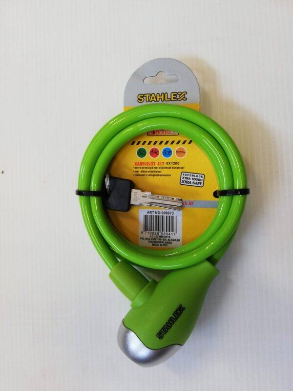 Lucchetto/cavo antifurto per bici con chiave