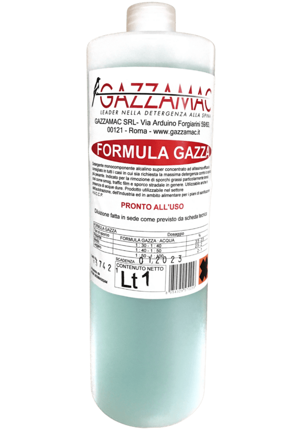 Detergente ambienti pronto all'uso Formula Gazza