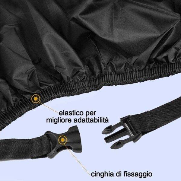 Telo coprimoto nero - Image 2