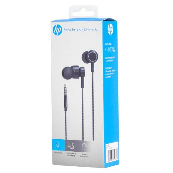 HP - AURICOLARI IN-EAR - mod. DHE-7001