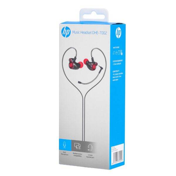 HP - AURICOLARI IN-EAR - mod. DHE-7002