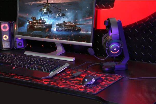 HP - CUFFIA GAMING USB - mod. DHE-8006