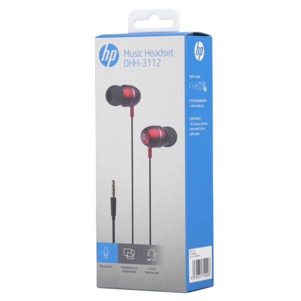 HP - AURICOLARI IN-EAR - mod. DHH-3112