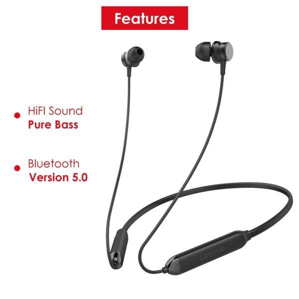 LENOVO - AURICOLARI 5.0 con Filo e Microfono - Image 3