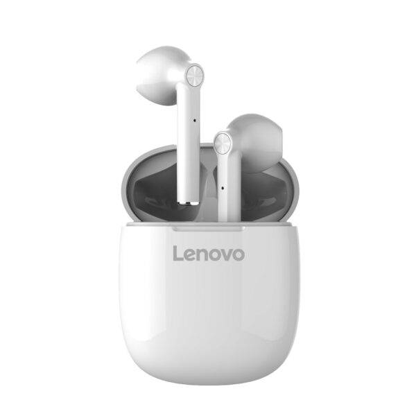 Auricolari bluetooth 5.0 HT 30 LENOVO - bianco / nero