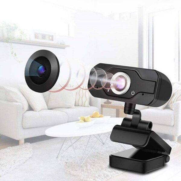 Webcam Full Hd Clip On Micro 1080 Hd con Microfono