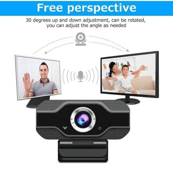 Webcam Full Hd Clip On Micro 1080 Hd con Microfono - Image 3