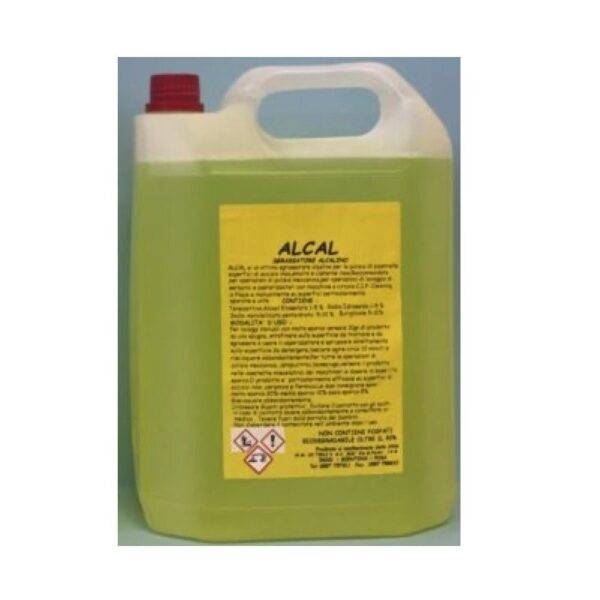 ALCAL SGRASSATORE ALCALINO PROFESSIONALE 5 lt