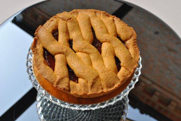 Torta Crostata alle albicocche - 600 gr.