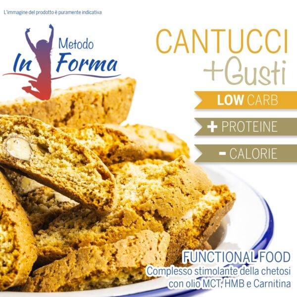 Cantucci Functional Food - 6x50 gr