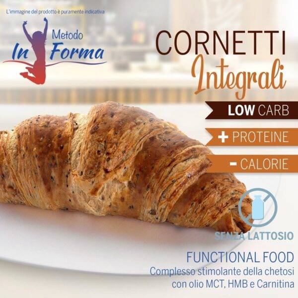Cornetti integrali Functional Food - 4 pz