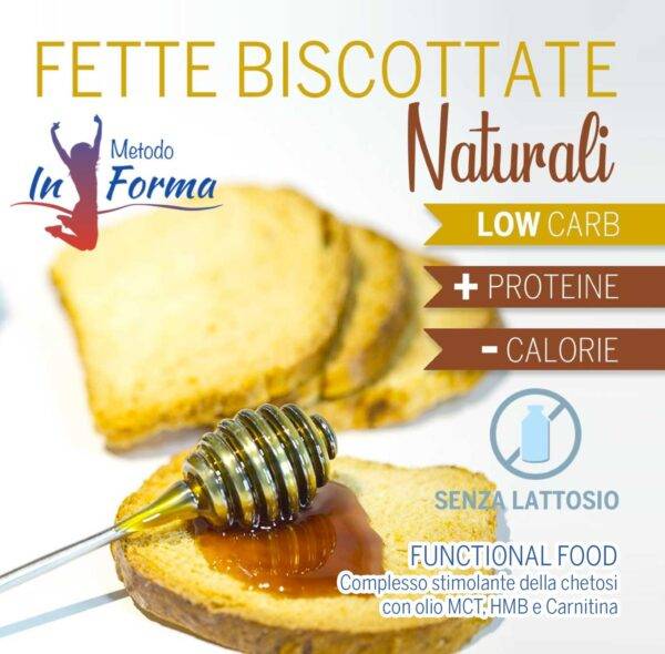 Fette biscottate naturali Functional Food - 160 gr