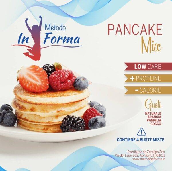 Pancake mix proteico - 4 buste