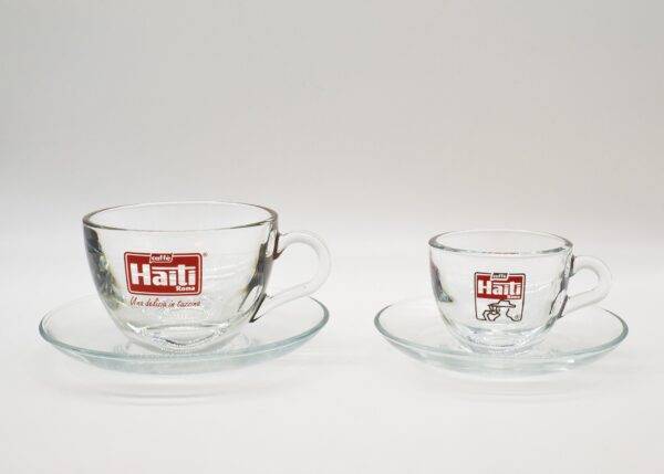 Tazzine e tazze "Haiti" in vetro - Image 2