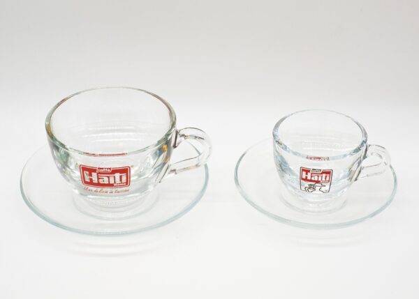 Tazzine e tazze "Haiti" in vetro - Image 4