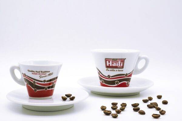 Tazzine e tazze "Haiti" in porcellana - Image 4