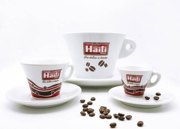 Tazzine e tazze "Haiti" in porcellana