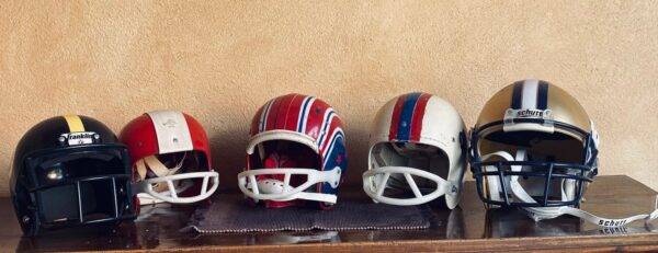 Casco da football americano vintage - vari modelli
