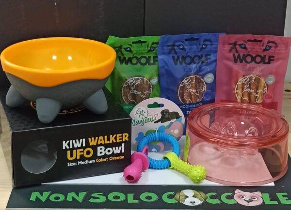 Pacco snack e gioco per cane