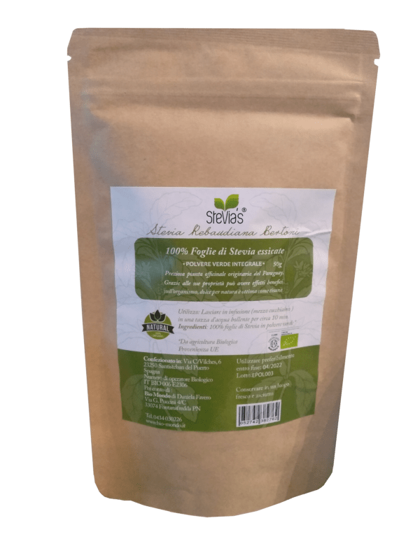 Tisana "Polvere Dolce" stevia Bio - 50 gr