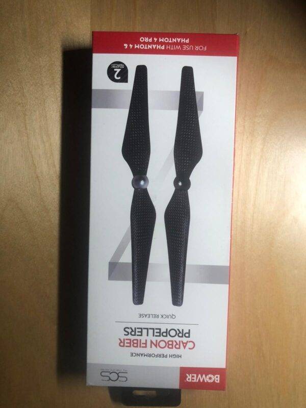 SCS Drone Carbon Fiber Propellers PHANTOM 4 & PRO - Image 2