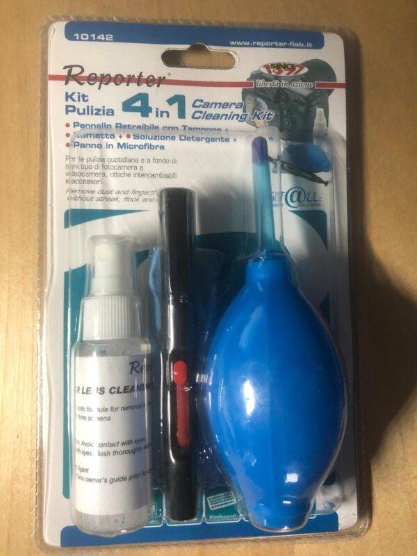 Reporter Kit Pulizia 4in1 camera cleaning