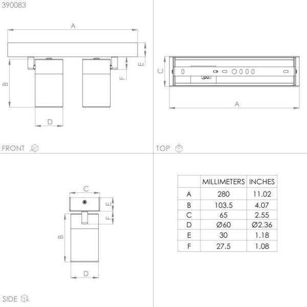 CUMARIBO - Faretti - GU10-LED 2X4,5W - Image 3