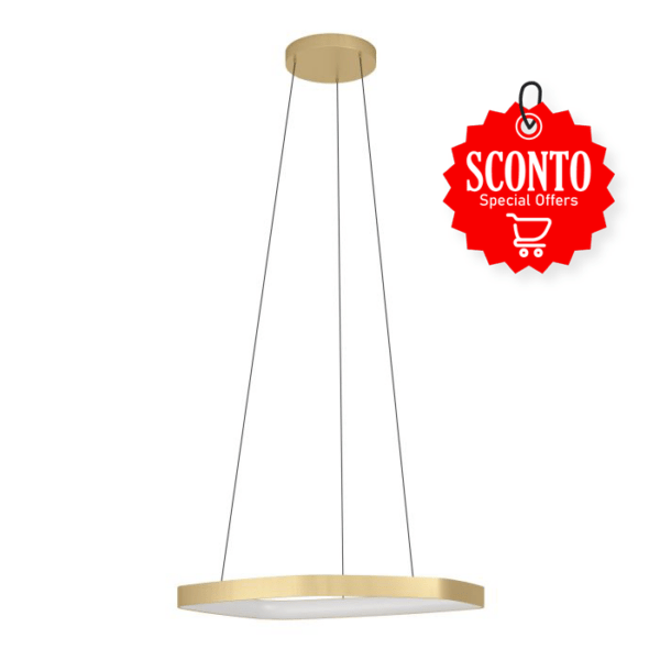 VALLEROSA - Sospensione - LED 25,2W 3000K 3000Lm