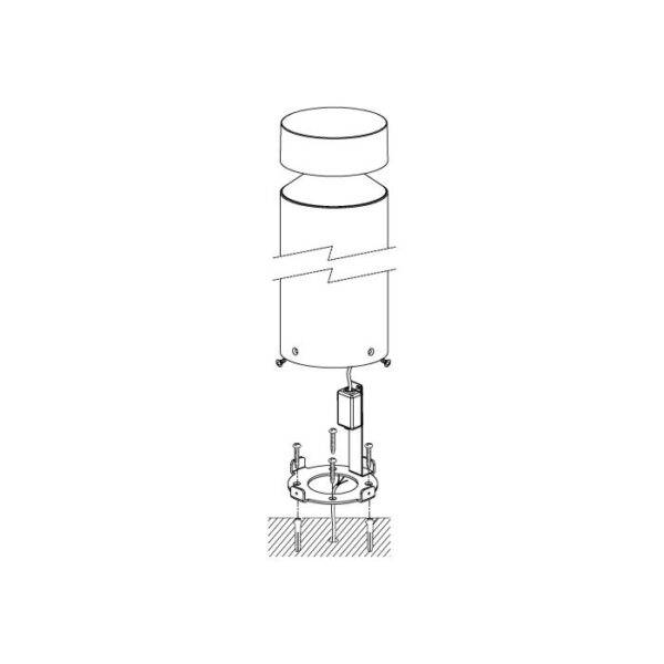 MELZO - Paletti basso - LED 1X11W 3000K 1300Lm - Image 5